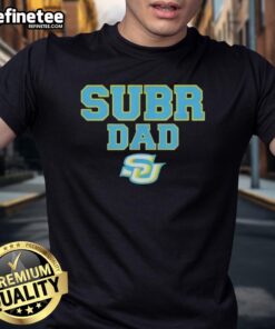 Southern University Jaguars Dad Logo T-Shirt in stylish design, showcasing school pride and vibrant colors for fans.
