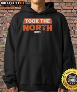 Pretty Chicago Bears Football hoodie featuring 'Now Took The North' design, ideal for fans and cozy game days.
