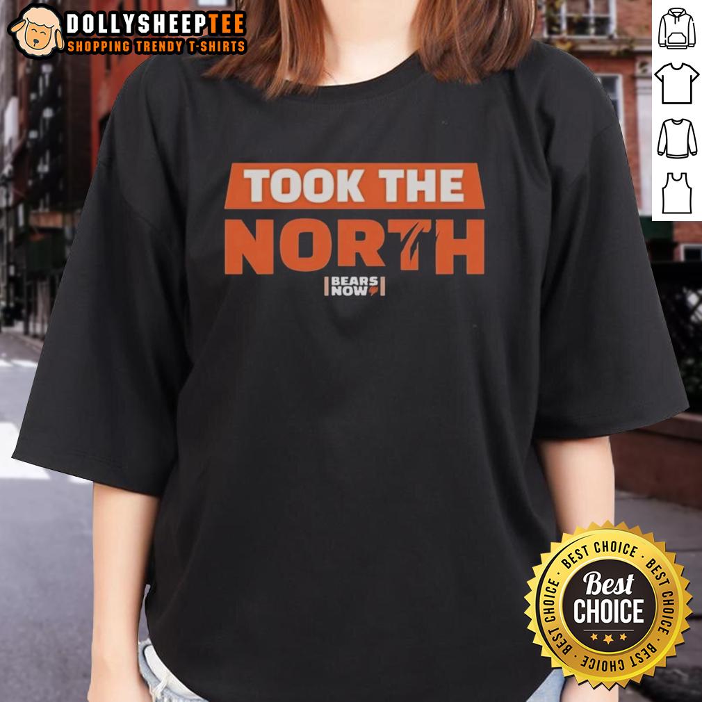 Pretty Chicago Bears Football Now Took The North Ladies Tee Alt Text: Pretty Chicago Bears Football Now Took the North Ladies Tee showcasing team pride in stylish women's apparel.