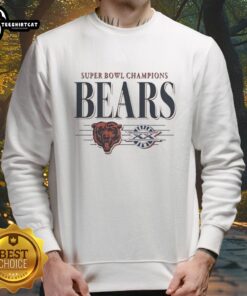 Pretty Chicago Bears Football Super Bowl Champions XX sweatshirt in vibrant colors, perfect for fans and collectors.