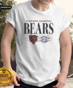 Pretty Chicago Bears Football Super Bowl Champions XX T-Shirt showcasing team pride and vintage design in navy blue.
