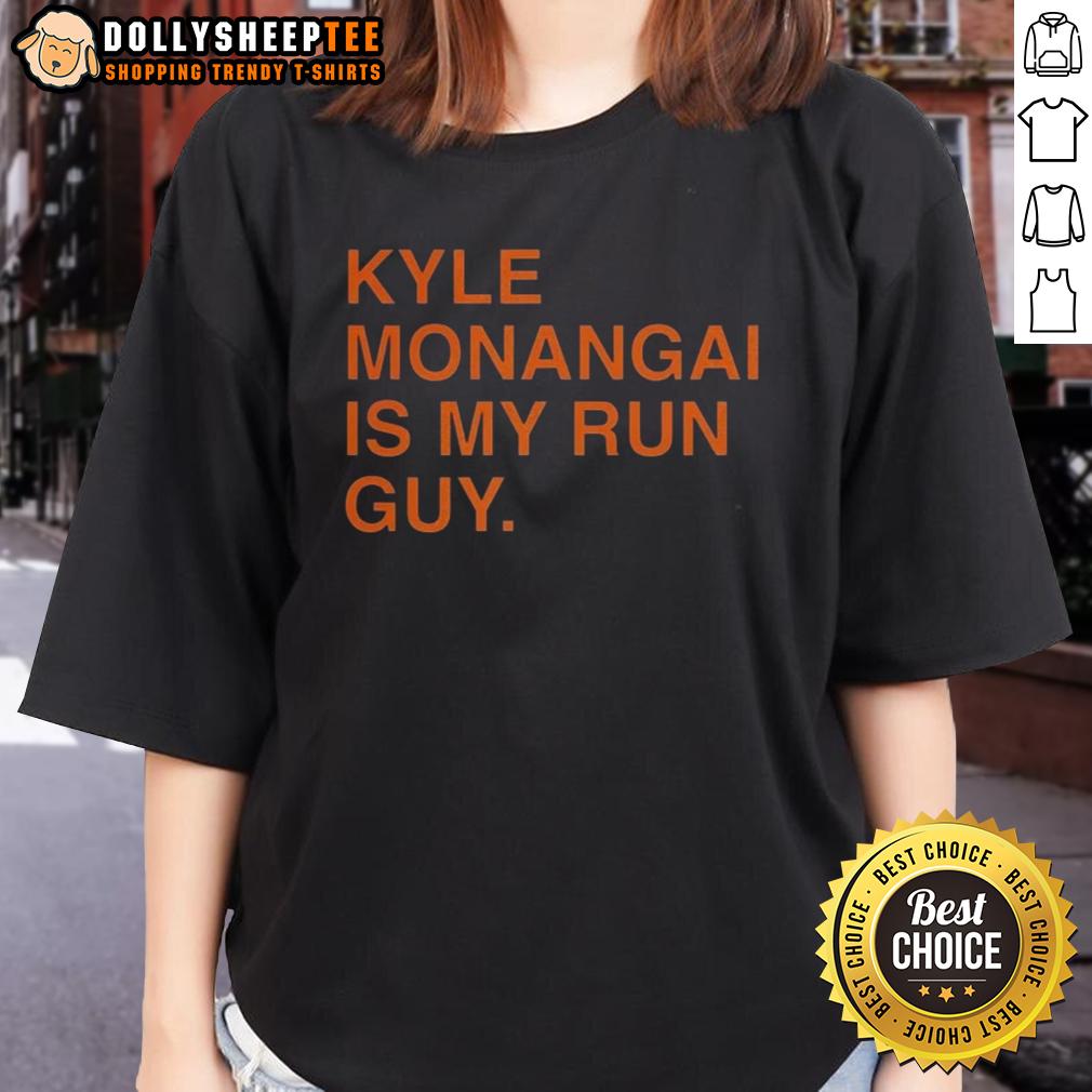 Pretty Chicago Bears Kyle Monangai Is My Run Guy Ladies Tee Pretty Chicago Bears Kyle Monangai Is My Run Guy ladies tee featuring vibrant team colors and stylish design.