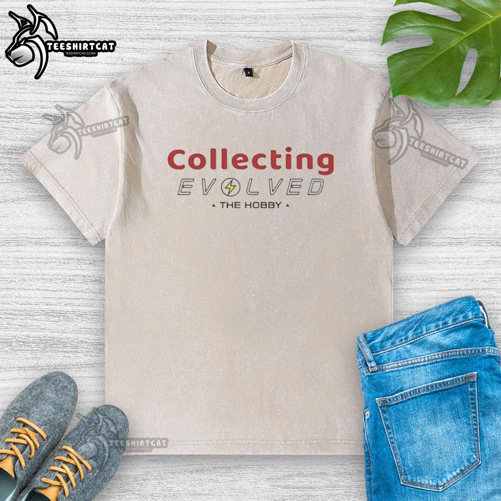 pretty-collecting-evolved-the-hobby-washed-t-shirt Pretty Collecting Evolved hobby washed t-shirt featuring a stylish design for collectors and enthusiasts.