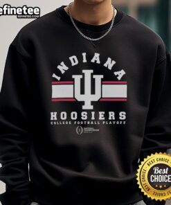 2026 Indiana Hoosiers National Championship logo sweatshirt for college football playoff fans.