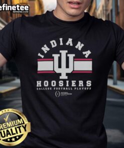 Alt Text: Pretty College Football Playoff Indiana Hoosiers 2026 National Championship logo T-shirt design showcasing team pride.