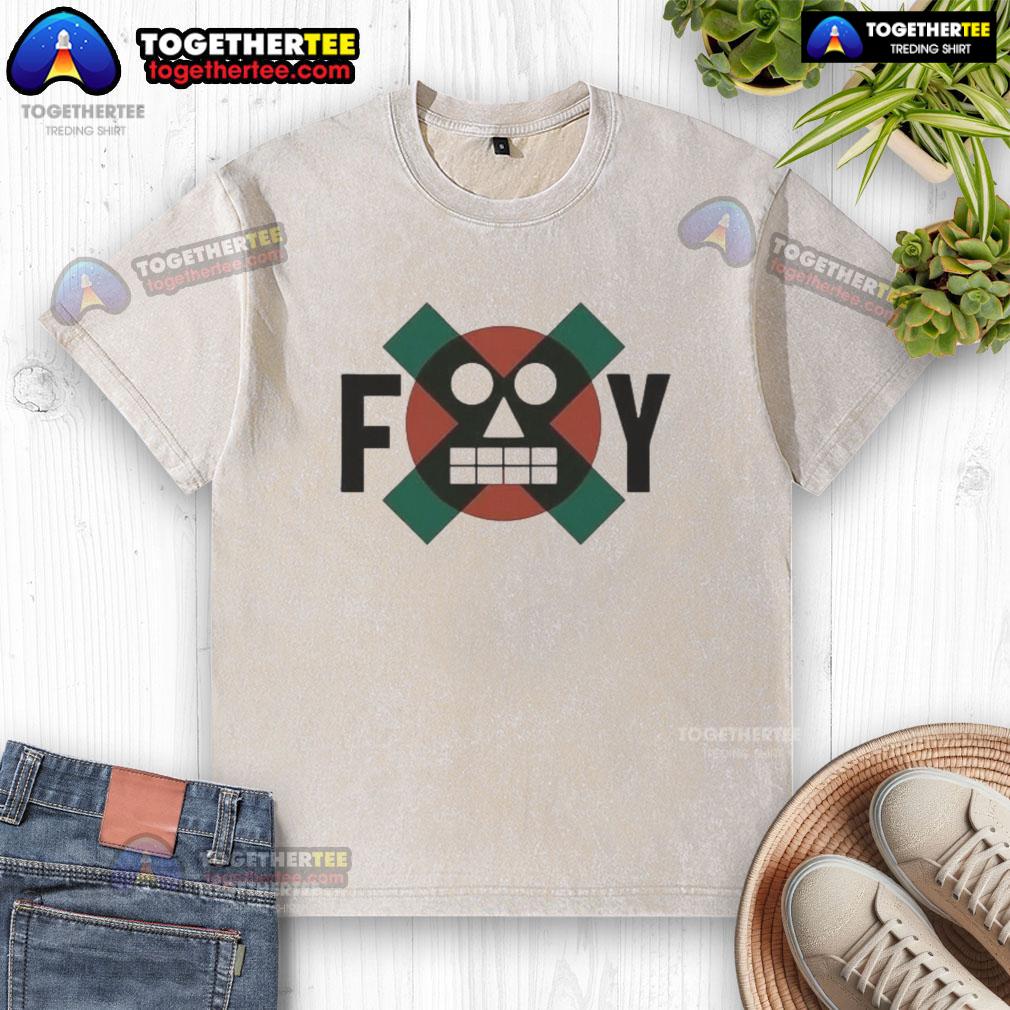 Pretty Foy Robot Face Indie Soul Meets Digital Edge Washed T Shirt Pretty Foy robot face graphic on a washed t-shirt, blending indie soul with a digital edge for a unique style.