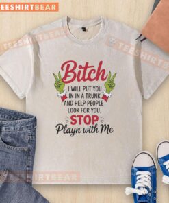 Washed t-shirt featuring 'Put You In A Trunk' graphic design, perfect for edgy fashion lovers.
