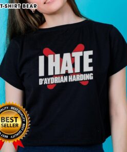 Pretty I Hate Daydrian Harding ladies tee featuring a stylish design, perfect for casual wear and expressing unique personality.