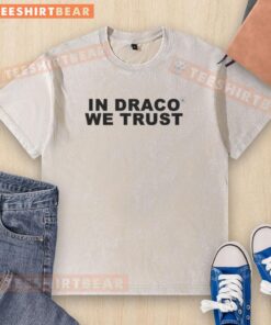 Pretty in Draco We Trust washed t-shirt featuring a stylish design, perfect for casual wear and Harry Potter fans.