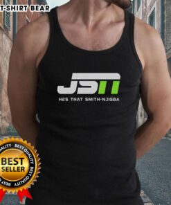 Jaxon Smith-Njigba tank top featuring Seattle Seahawks colors, showcasing JSN's pride for football and team spirit.