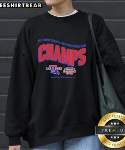 Alt Text: Pretty Louisiana Tech Bulldogs Radiance Technologies Independence Bowl Champions 2025 Sweatshirt in vibrant colors.