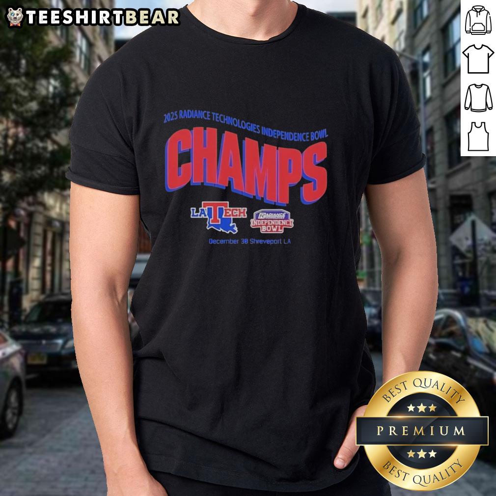 pretty-louisiana-tech-bulldogs-radiance-technologies-independence-bowl-champions-2025-t-shirt Pretty Louisiana Tech Bulldogs Independence Bowl Champions 2025 T-Shirt featuring vibrant colors and team logo design.