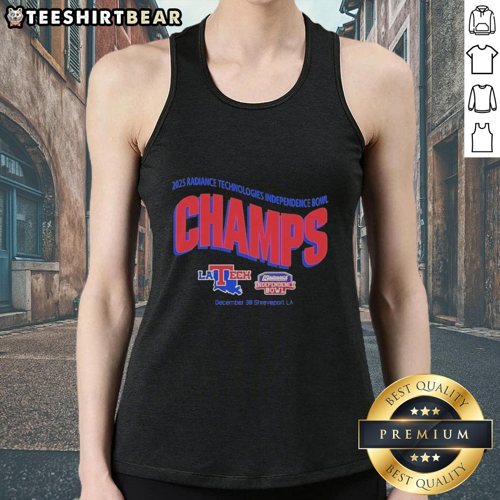 pretty-louisiana-tech-bulldogs-radiance-technologies-independence-bowl-champions-2025-tank-top Pretty Louisiana Tech Bulldogs Champions 2025 tank top from Radiance Technologies Independence Bowl celebration.