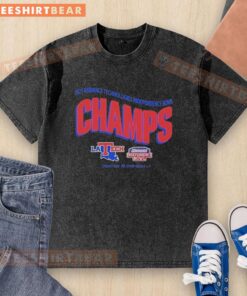 Pretty Louisiana Tech Bulldogs Radiance Technologies Independence Bowl Champions 2025 washed t-shirt design