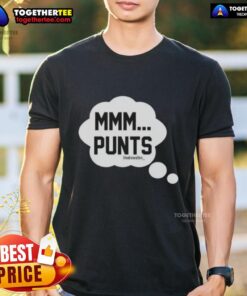 Pretty Mmm Punts The Drew Allen T-Shirt featuring a stylish design and vibrant colors perfect for casual wear.