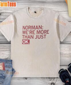 Pretty Norman Were More Than Just Ok washed t-shirt in soft fabric, featuring a stylish design and vibrant colors.