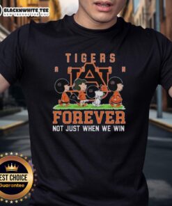 Pretty Peanuts Auburn Tigers Forever T-Shirt featuring a bold design celebrating team spirit, not just when we win.