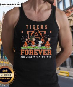 Pretty Peanuts Auburn Tigers Forever tank top featuring a bold design celebrating team spirit, perfect for game day.