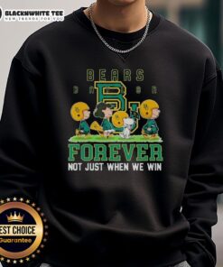 Alt Text: Pretty Peanuts Baylor Bears Forever sweatshirt featuring a playful design, perfect for fans celebrating team spirit.