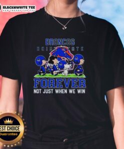 Pretty Peanuts Boise State Broncos Forever tee for ladies, showcasing team spirit and style for dedicated fans.