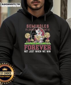 Alt Text: Pretty Peanuts Florida State Seminoles Forever hoodie in vibrant colors, perfect for fans celebrating team spirit.