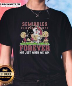 Florida State Seminoles Forever Tee for ladies featuring Pretty Peanuts design, perfect for fans and game day attire.
