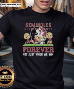 Alt Text: Pretty Peanuts Florida State Seminoles Forever T-Shirt showcasing team spirit, perfect for fans beyond game day.