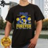 Alt Text: Pretty Snoopy and Charlie Brown Los Angeles Rams Forever T-Shirt, perfect for dedicated fans, win or lose.