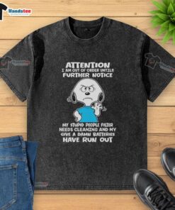 Pretty Snoopy t-shirt with 'My Stupid People Filter Needs Cleaning' design, perfect for casual and fun outfits.