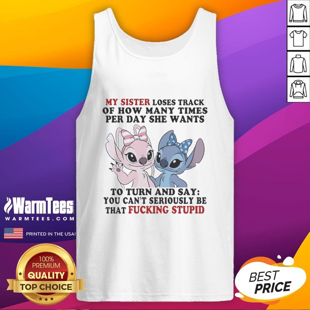 pretty-stitch-and-angel-my-sister-loses-track-of-how-many-times-per-day-she-wants-tank-top Pretty stitch tank top featuring angel design; my sister can't count how many times she wants this trendy tank top.