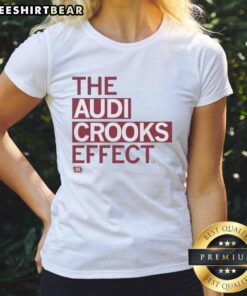 Pretty The Audi Crooks Effect Ladies Tee featuring a stylish design for Audi enthusiasts, perfect for casual wear.