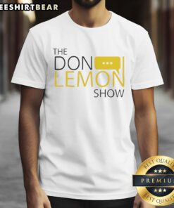 Pretty The Don Lemon Show Logo T-Shirt featuring vibrant colors and a stylish design, perfect for fans of the show.