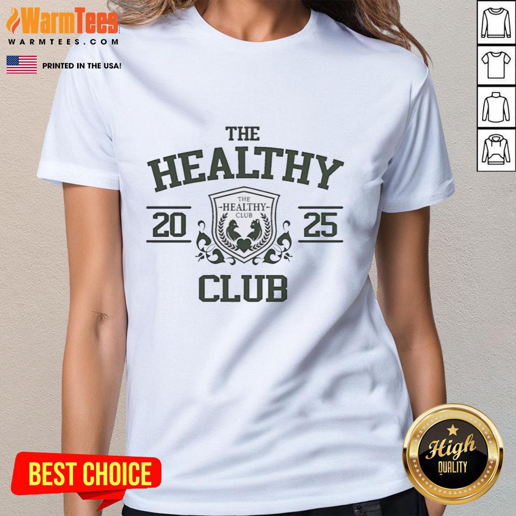 pretty-the-healthy-club-2025-ladies-tee Pretty The Healthy Club 2025 Ladies Tee in vibrant colors, perfect for stylish and health-conscious women.