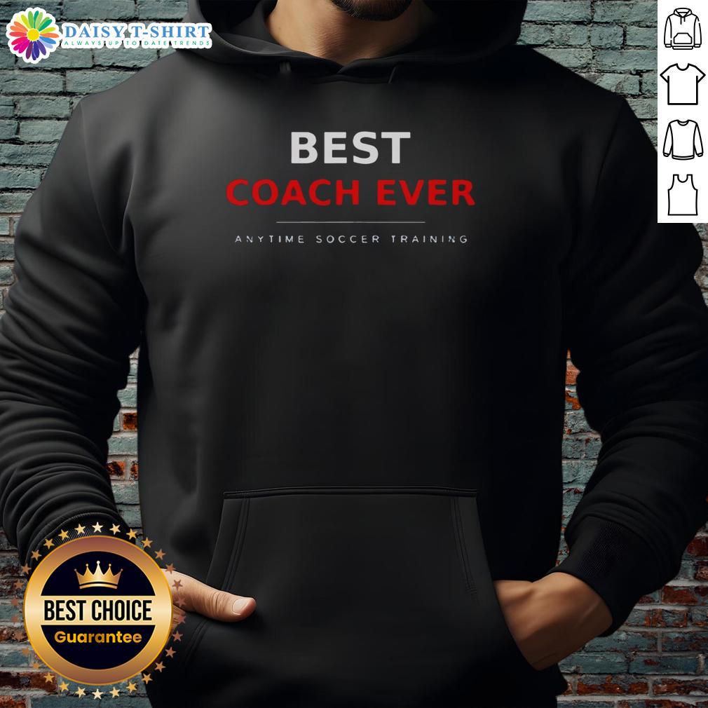 Pretty The Parent Trainer Best Coach Ever Anytime Soccer Training Hoodie Pretty The Parent Trainer Best Coach Ever Anytime Soccer Training Hoodie in vibrant colors, perfect for dedicated soccer coaches.