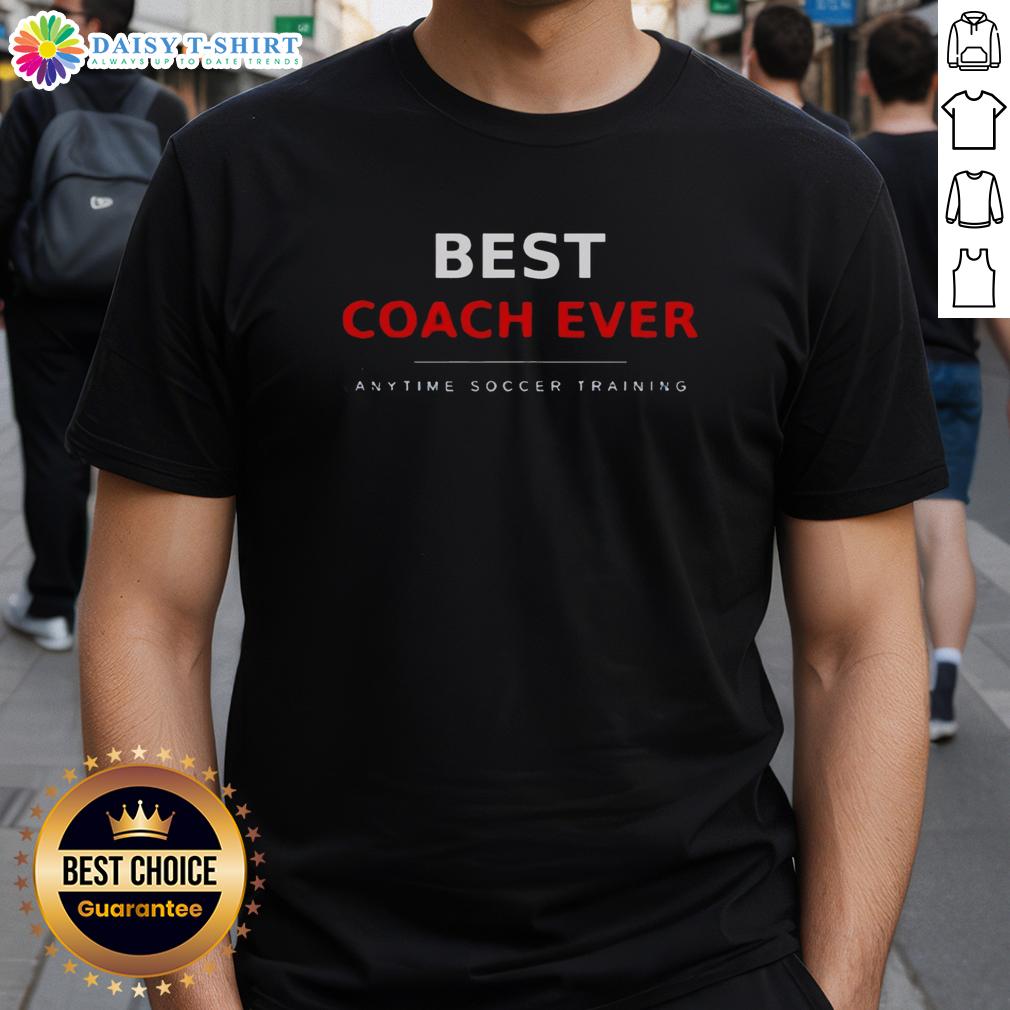 Pretty The Parent Trainer Best Coach Ever Anytime Soccer Training T Shirt Pretty The Parent Trainer Best Coach Ever Anytime Soccer Training T-Shirt showcasing a vibrant design for passionate soccer coaches.