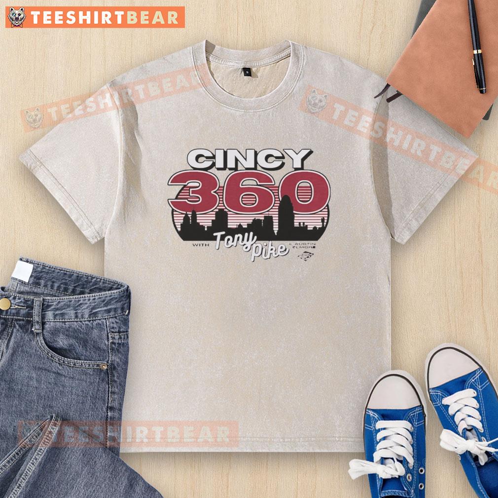 pretty-tony-pike-cincy-360-with-tony-pike-washed-t-shirt Pretty Tony Pike in a Cincy 360 washed t-shirt, showcasing Cincinnati pride and style at a local event.