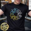 Pretty Twin Six Stronger Together Cycling Clothing T-Shirt featuring a vibrant design, perfect for cycling enthusiasts.