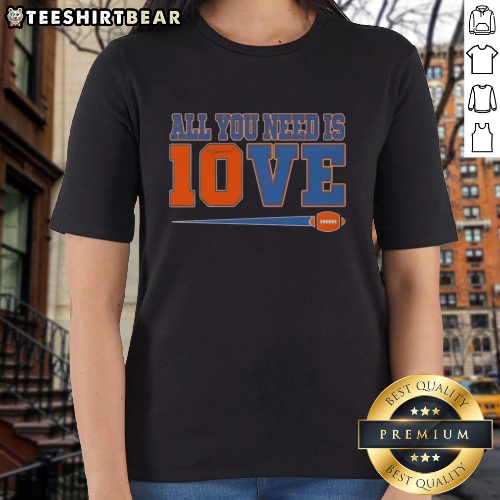 top-all-you-need-is-10-love-denver-broncos-bo-nix-football-signature-ladies-tee Denver Broncos Bo Nix signature ladies tee featuring 'All You Need Is 10' design, perfect for football fans.