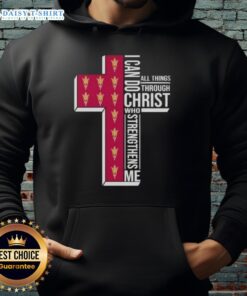 Arizona State Sun Devils women's basketball hoodie featuring 'I Can Do All Things Through Christ' design.