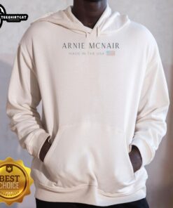 Top Arnie McNair Made In The USA Hoodie featuring a stylish design and quality fabric, perfect for casual wear.