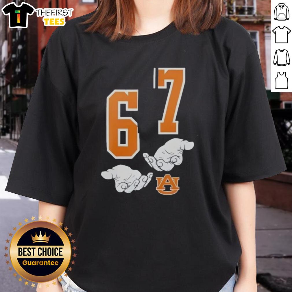 top-auburn-tigers-67-funny-ladies-tee Alt Text: Funny Ladies Tee featuring the Top Auburn Tigers design, perfect for fans supporting their team in style.