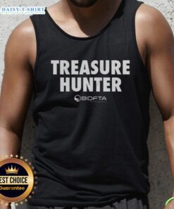 Top Bidfta Treasure Hunter tank top featuring a stylish design perfect for adventurous treasure seekers.