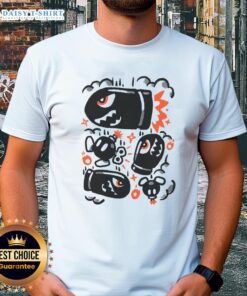 Top Bob-Ombing Run T-Shirt featuring vibrant graphics and comfortable fit for fans of classic gaming.