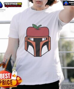 Top Boba Fett X New York Mets Apple T-Shirt featuring unique design and vibrant colors for fans and collectors.