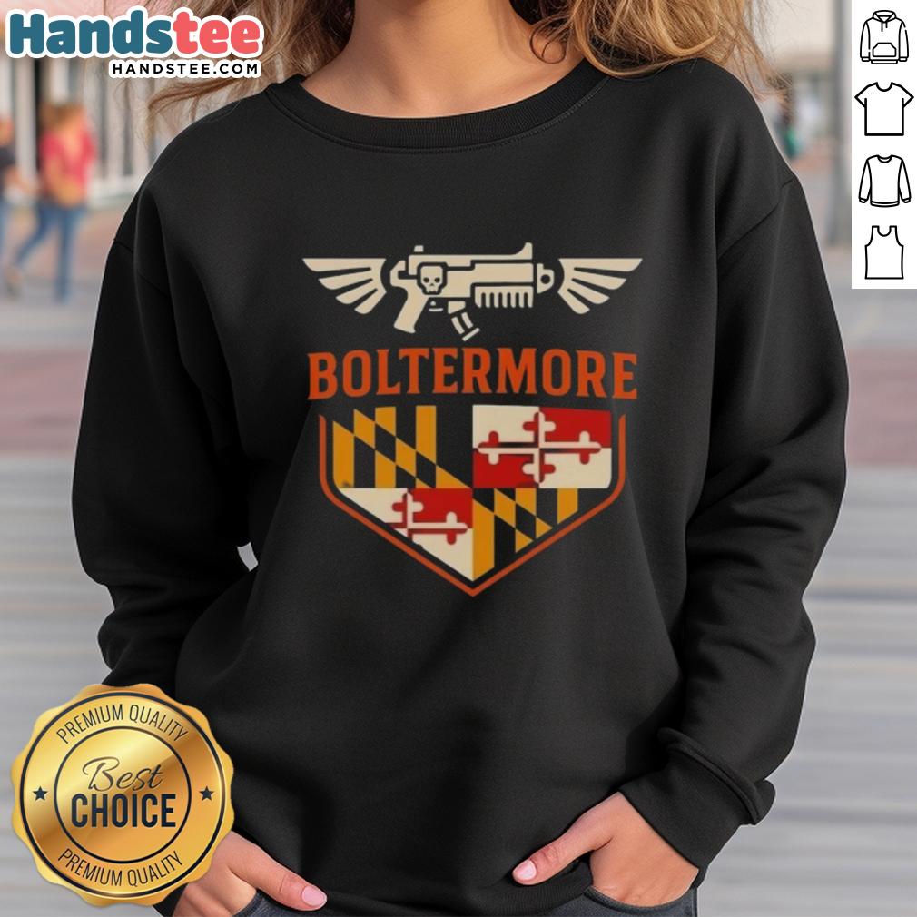 top-boltermore-warhammer-x-maryland-flag-logo-sweatshirt Top Boltermore Warhammer X Maryland Flag Logo Sweatshirt featuring unique design and vibrant colors for fans.