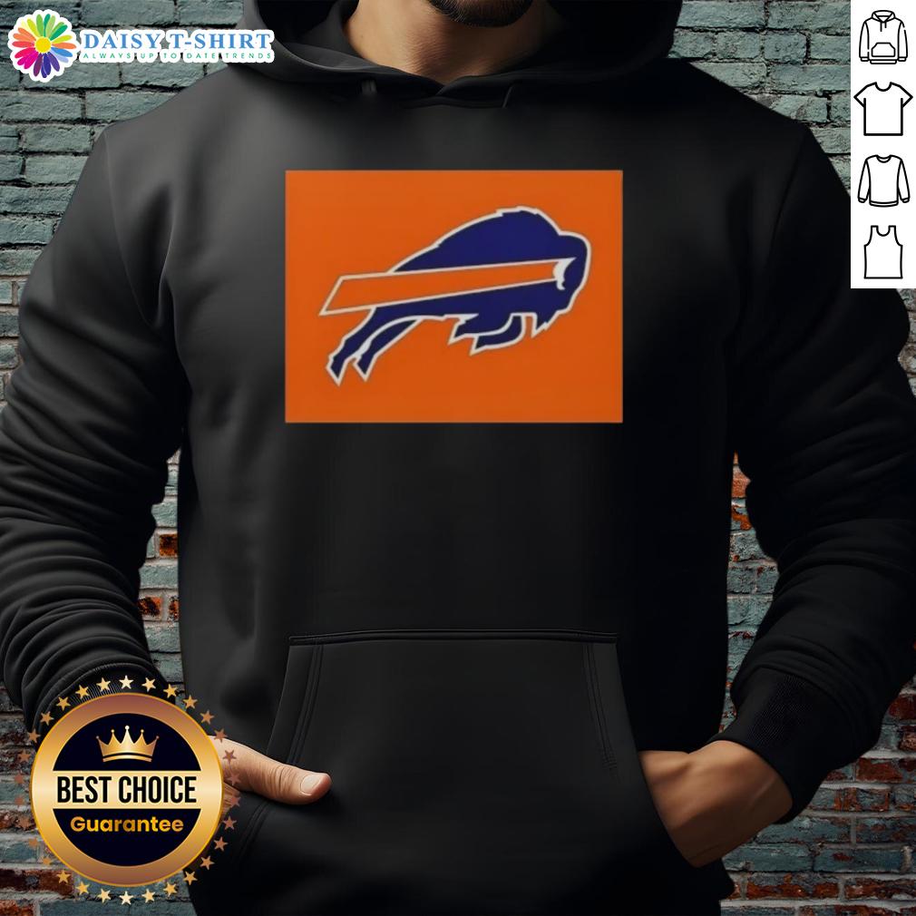 Top Buffalo Bills X Cleveland Browns Logo Hoodie Alt Text: Stylish Top Buffalo Bills x Cleveland Browns logo hoodie featuring team colors, ideal for NFL fans and game day wear.