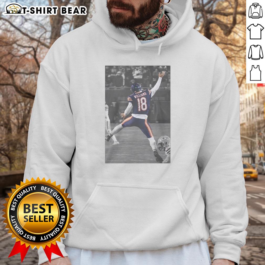 Top Caleb Williams The Jumpman Hoodie Caleb Williams wearing the Top Jumpman Hoodie, showcasing style and comfort in athletic fashion.