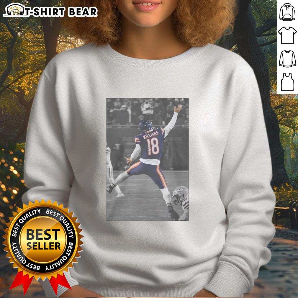 Top Caleb Williams The Jumpman Sweatshirt Alt Text: Caleb Williams Jumpman sweatshirt featuring stylish design and vibrant colors, perfect for fans and sports enthusiasts.