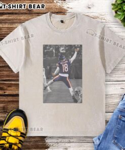 Top Caleb Williams The Jumpman Washed T-Shirt featuring a stylish design, perfect for fans of college football apparel.