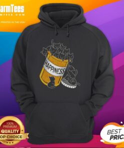 Alt Text: Cozy hoodie featuring 'Top Cats Are My Happiness Medicine' design, perfect for cat lovers and comfy fashion.